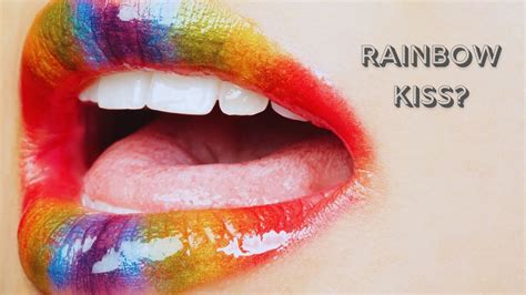 rainbow kiss nude|Rainbow Kissing Porn Videos & Sex Movies 